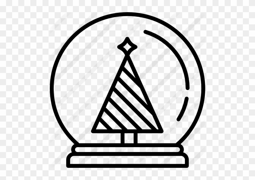 Snow Globe Free Icon - Snow Globe Free Icon #1355899