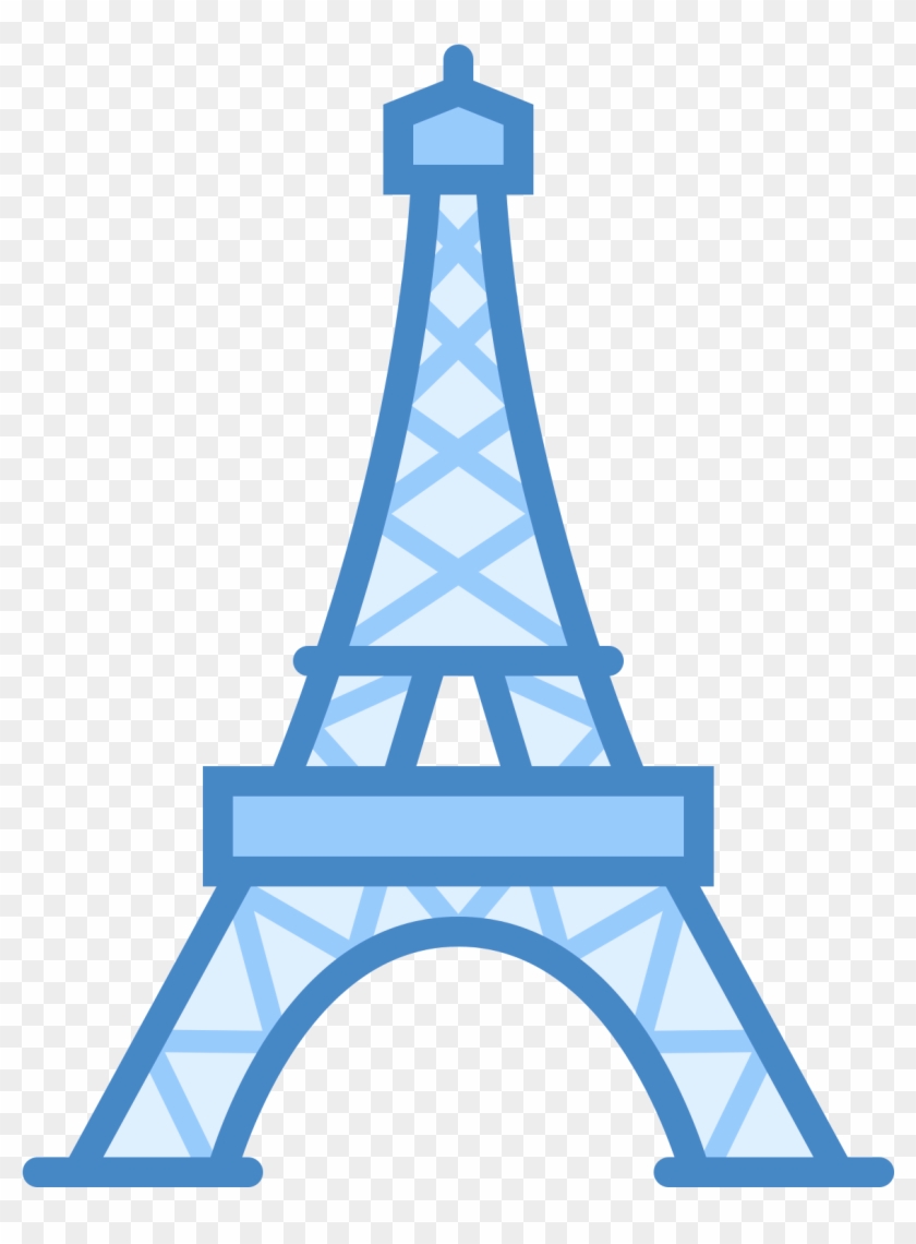Cute Eiffel Images - Eiffel Tower Icon Png #1355967