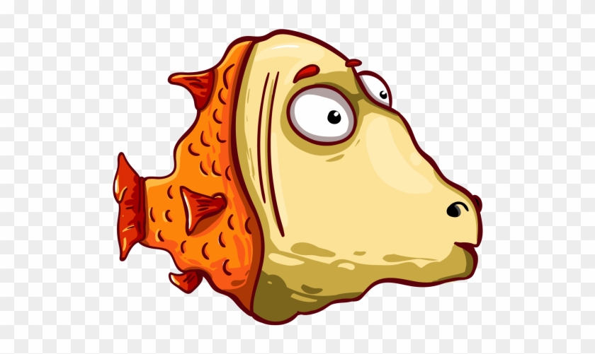 Cartoon Red Crucian - Sheep #1356015