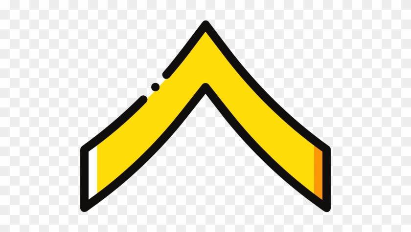 Chevron Army Png File - Military Private Icon #1356414