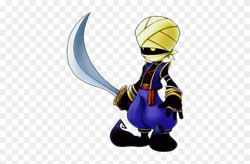 Bandit Png Transparent Image - Kingdom Hearts Aladdin Heartless #1356776