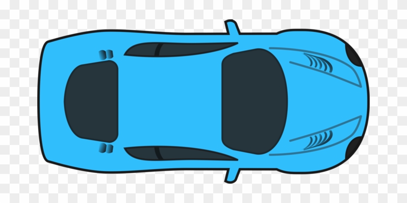 Sports Car Peugeot 206 Auto Racing - Car Transparent Background Top View #1357171
