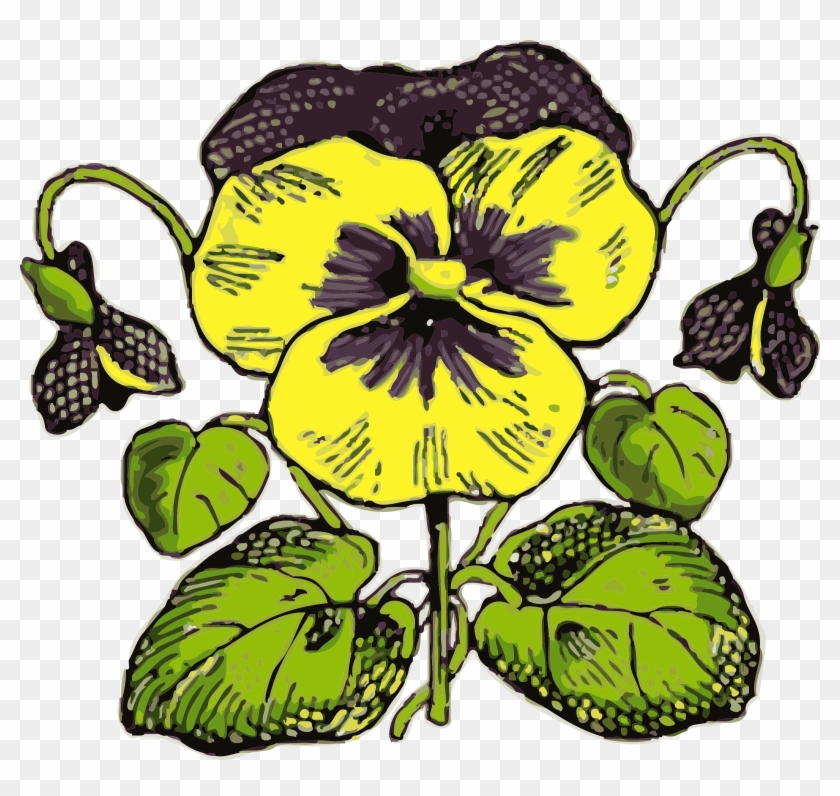 Big Image - Flowers Clip Art #1357244