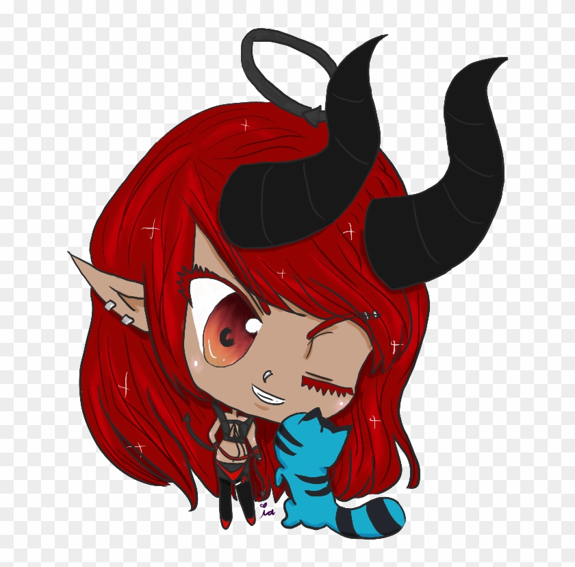 Commission Chibi Full Body Rude By Aiacandy - Candy #1357623