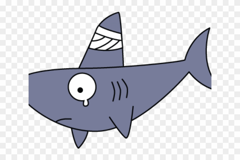 Sad Clipart Shark - Clip Art #1357714