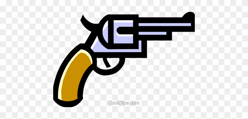 Hand Gun Royalty Free Vector Clip Art Illustration - Pistool Plaatje #1357867