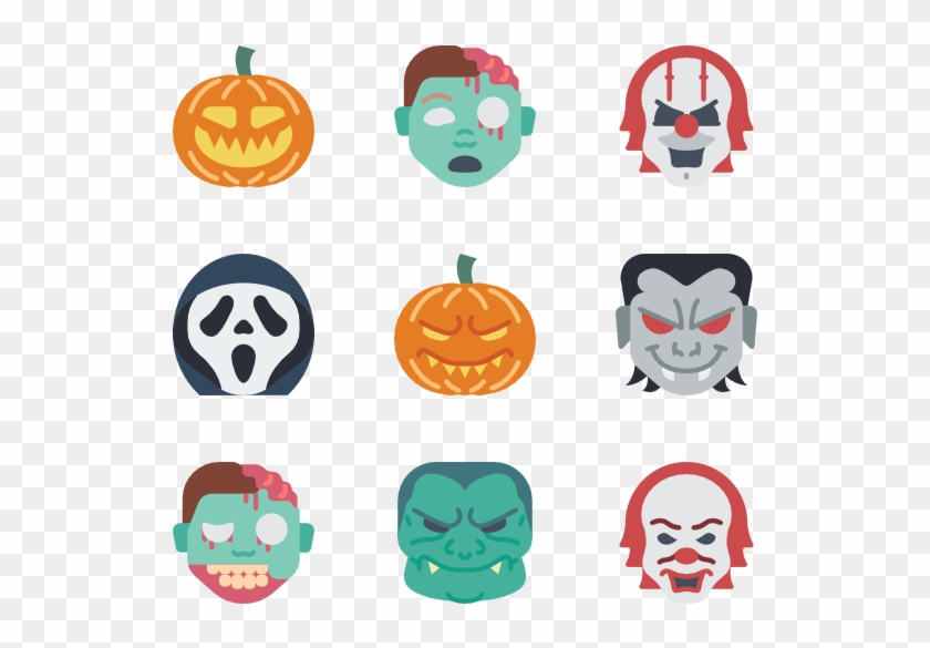 Horror Emojis - Emoji Horror #1358072