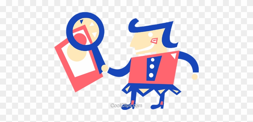 Mulher Com Lupa Livre De Direitos Vetores Clip Art - Mulher Com Lupa Livre De Direitos Vetores Clip Art #1358961