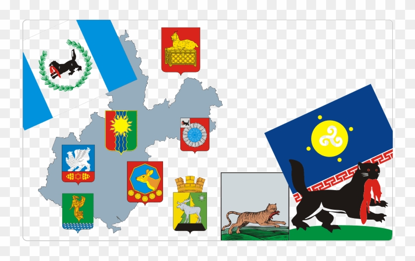 Heraldry Of Irkutsk Oblast - Герб Иркутска #1359209