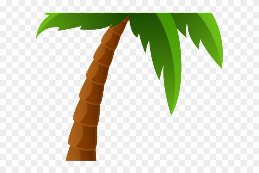 Date Clipart Palm Tree - Palm Tree Cartoon #1359515