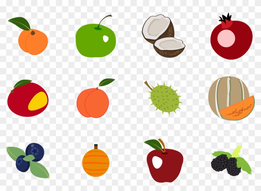 Computer Icons Fruit Encapsulated Postscript Thumbnail - Transparent Fruit Icons #1359757