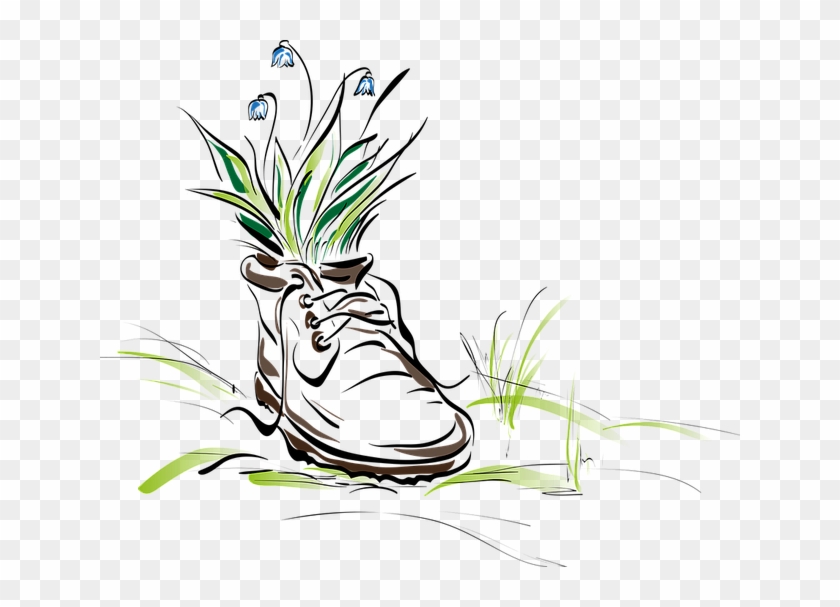 Spring Walking Clipart #1359763