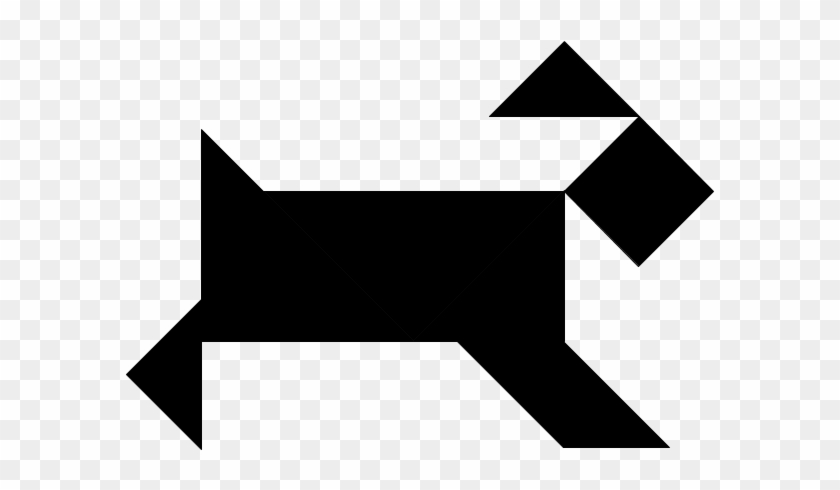 Control Alt Achieve Exploring Tangrams With Google - Black And White Tangram #1359990