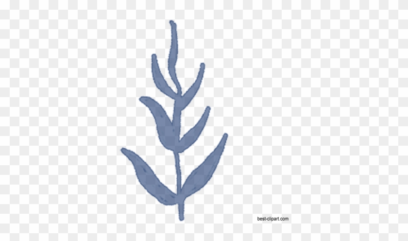 Blue Branch, Free Clipart - Clip Art #1360035