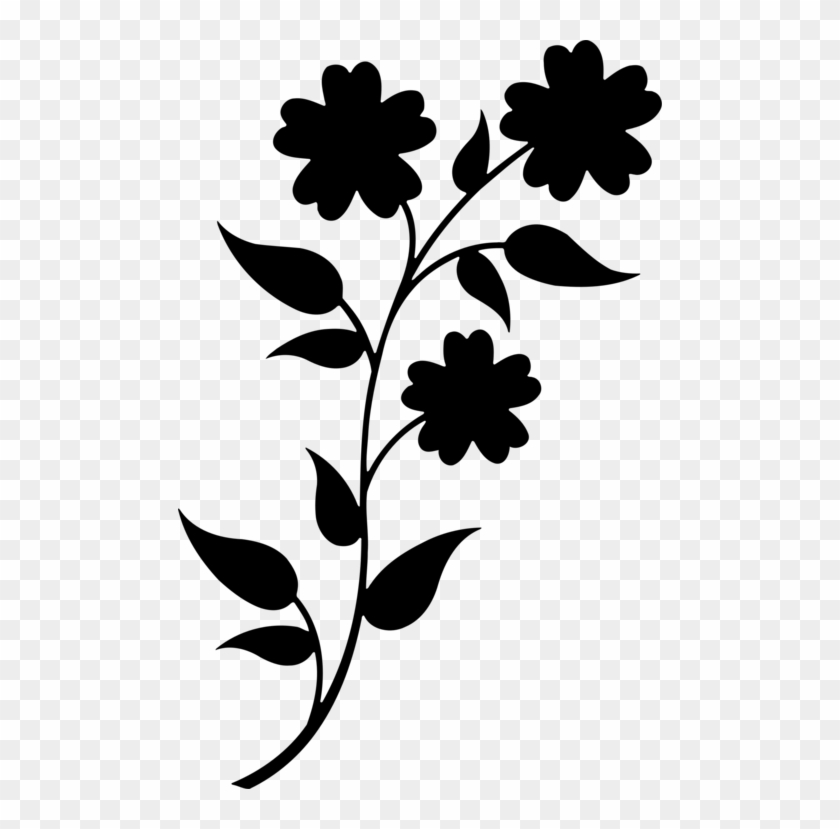 All Photo Png Clipart Fl Design Flower Silhouette Romans - Flower #1360472