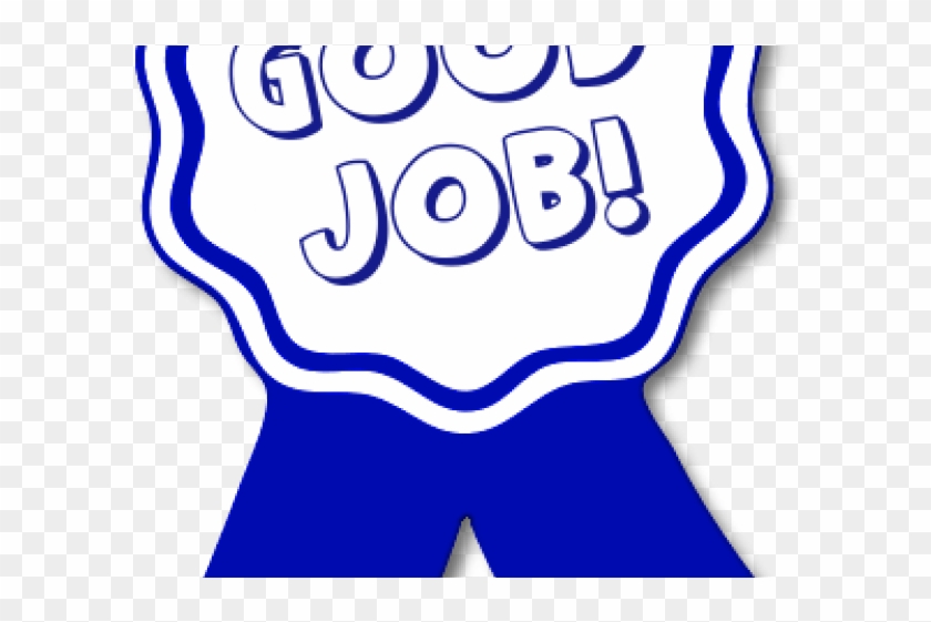 Ribbon Clipart School - Good Job Ribbon Clip Art #1360855