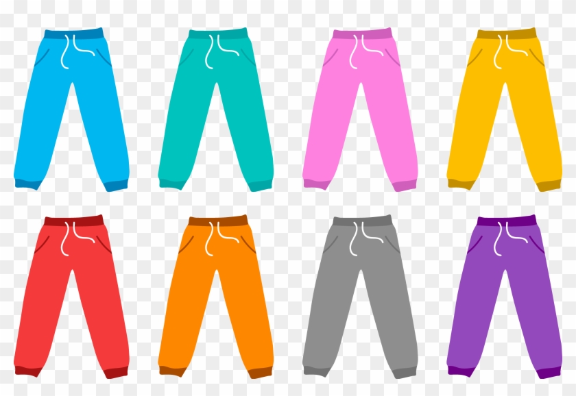 Clipart Freeuse Library Jeans T Shirt Trousers - Штаны Вектор Пнг #1360874