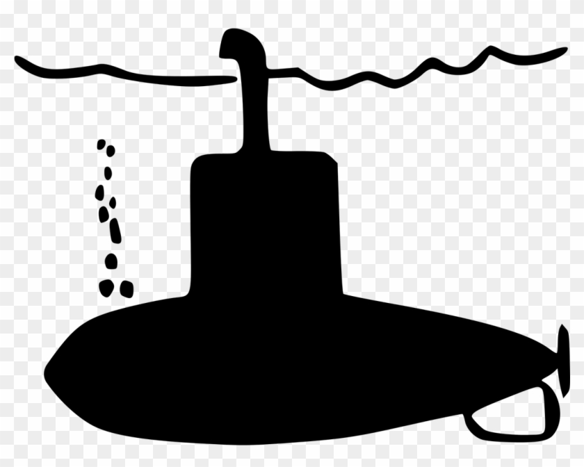 Submarine Underwater Military - Ubåd Png #1360972