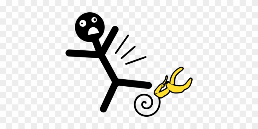 Banana Peel Fruit Orange - People Slipping On Banana Peels #1361102