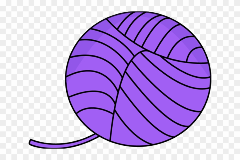 Kittens Clipart Yarn Clip Art - Ball Of Yarn Clip Art #1361697