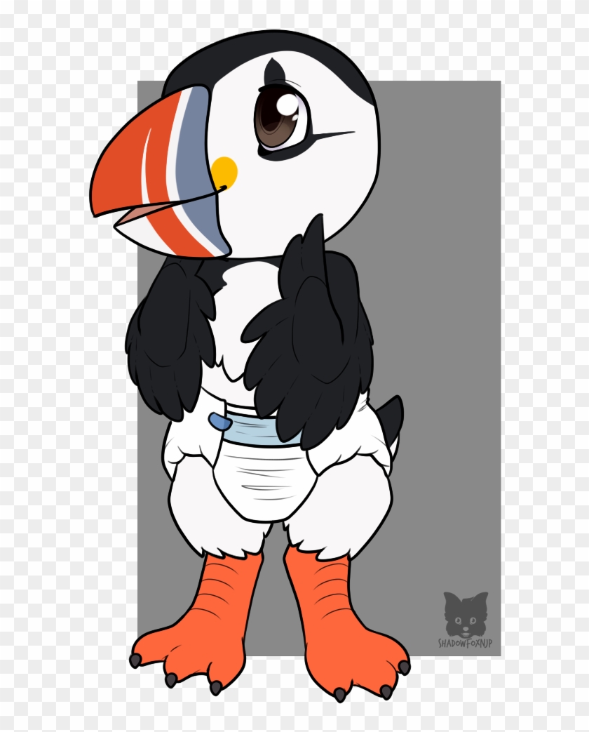 Puffin - Cartoon #1362713