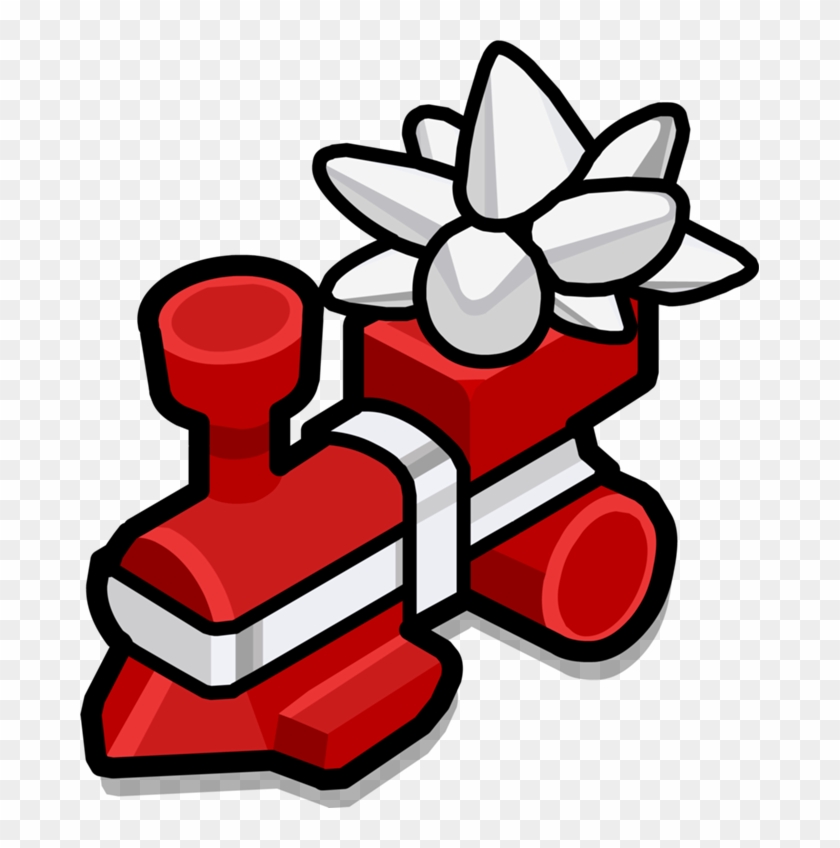 Train Engine Present Ig - Club Penguin Train #211380