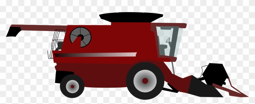 Clipart Combine Harvester - Combine Harvester Clipart #211823