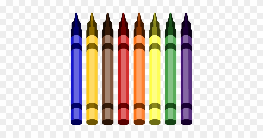 Crayon Clipart Transparent Background - Black Crayons Clipart Trnsparent Background #212505