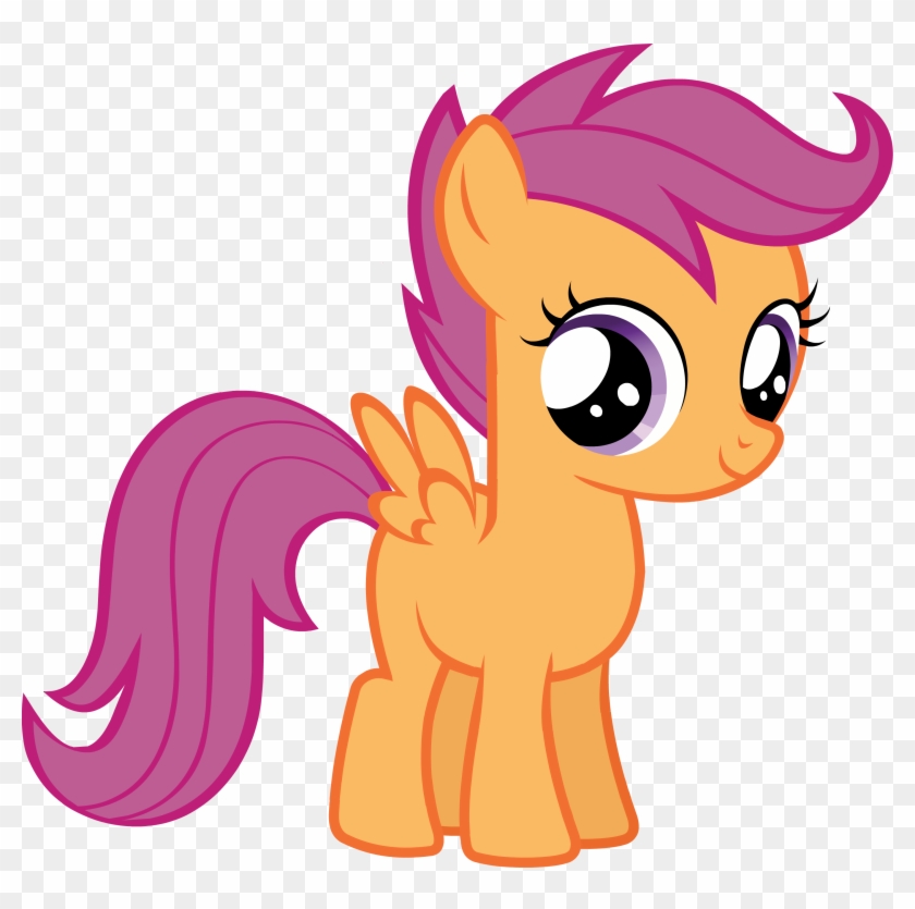 My Little Pony Clipart Hd - Scootaloo My Little Pony Friendship Is Magic Cute Giant #213024