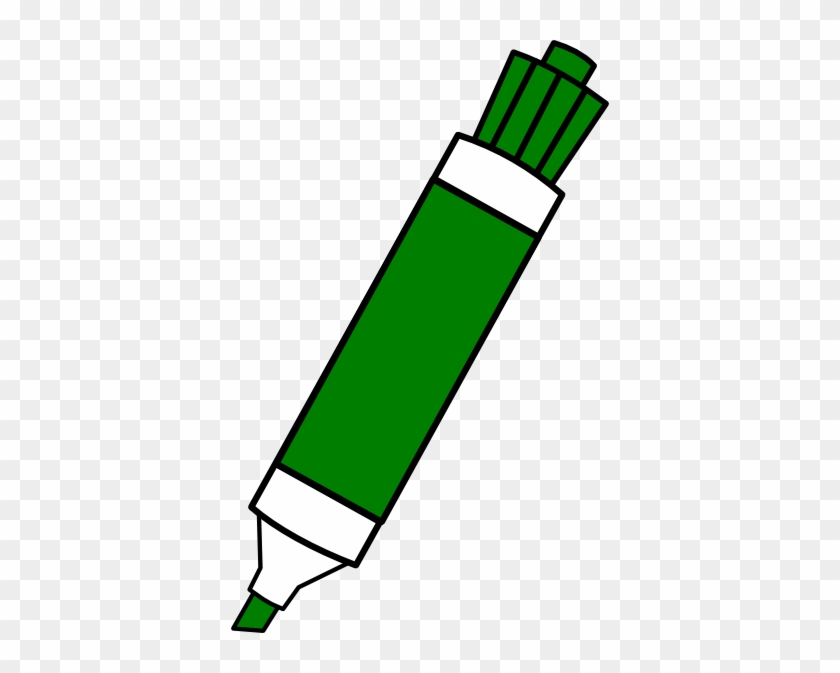 Green Whiteboard Marker Clipart #213098