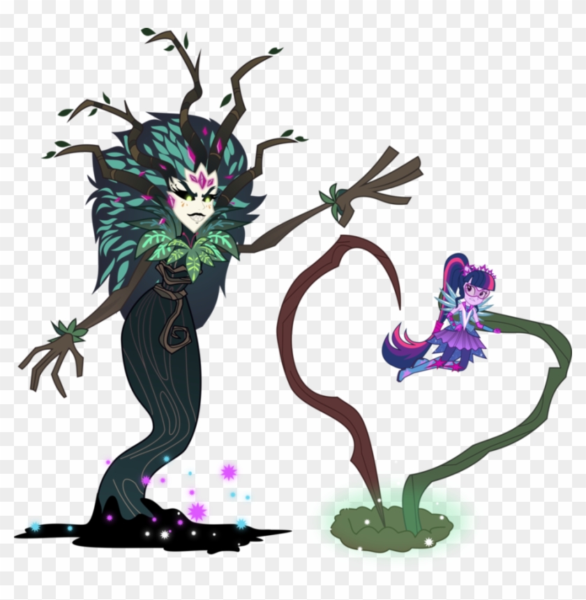 [request] Gaia Everfree And Twilight Sparkle By Limedazzle - Legend Of Everfree Gaia Everfree #213360