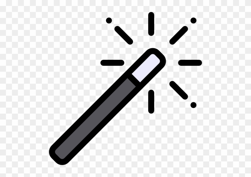 Magic Wand Free Icon - Magic Wand Black And White #213589