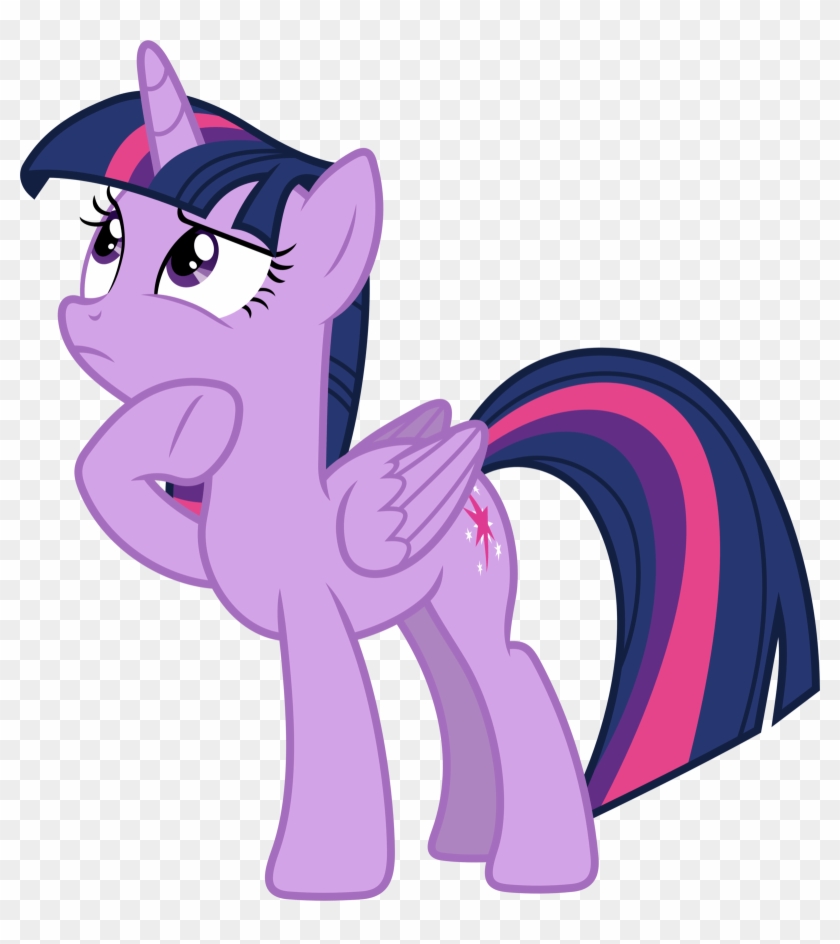 Twilight Sparkle Thinking By 90sigma - Question My Little Pony #213888