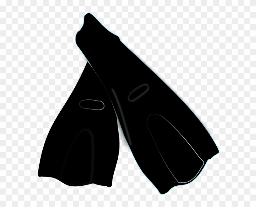 Scuba Diving Fins Clip Art #214706