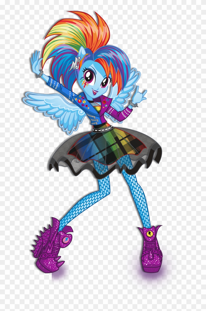 Rainbow Dash Rainbow Rocks Character Bio Art 2 - Rainbow Dash Rainbow Rocks Character Bio Art 2 #214724