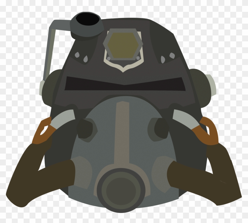 T51b Power Helmet Vector - T51b Power Helmet Vector #214756