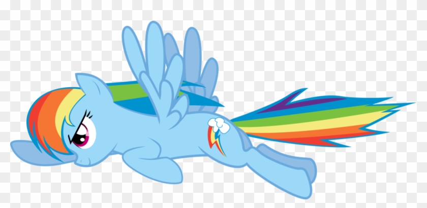 Rainbow Dash From The Opening Sequence V2 By Tamalesyatole - Glitter Rainbow Dash Gif #214936