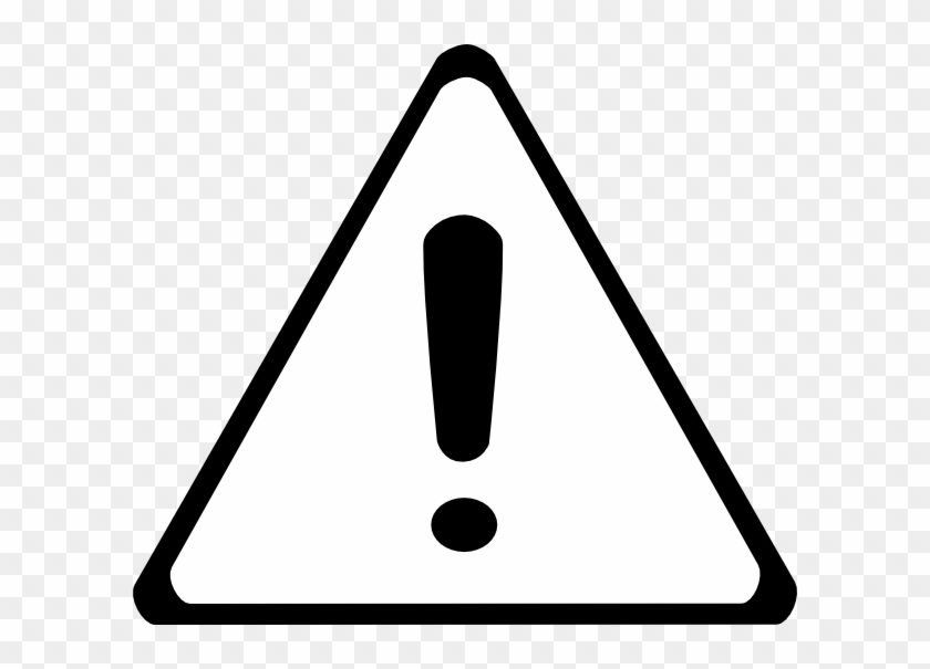 Warning Signs Black And White #214929