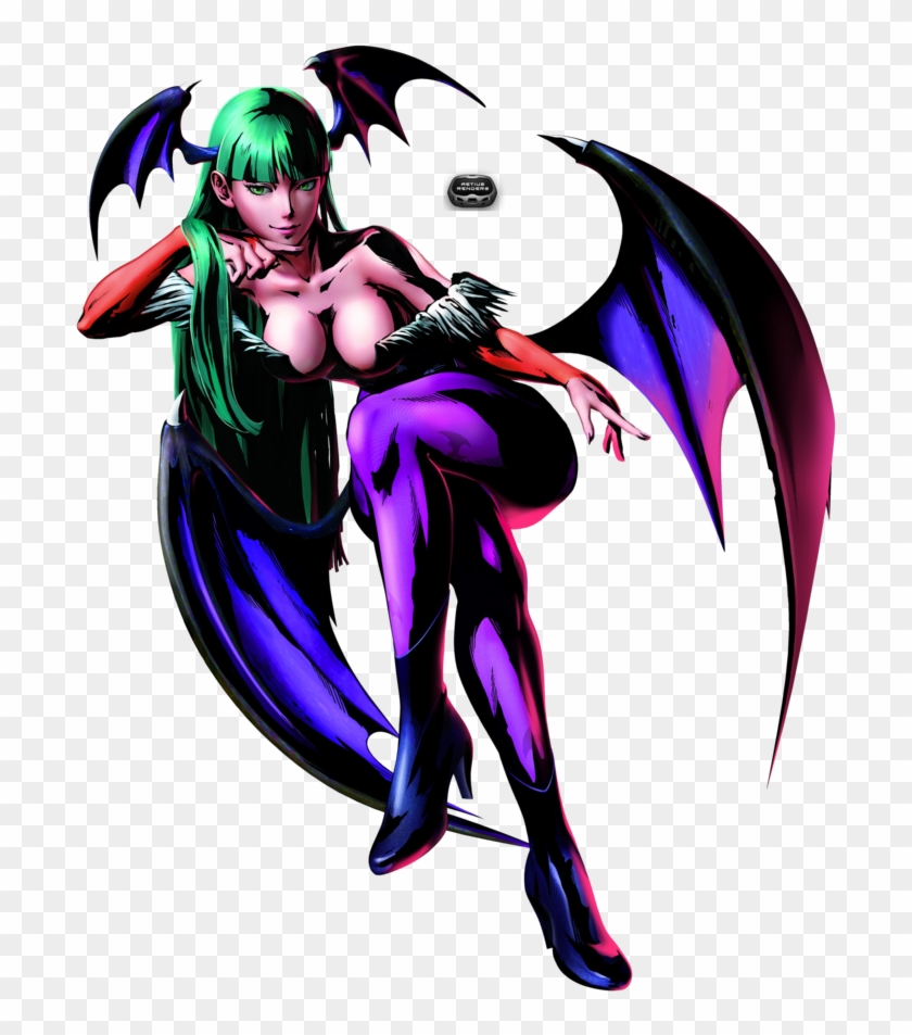 Marvel Clip Art Medium Size - Marvel Vs Capcom Morrigan #214945