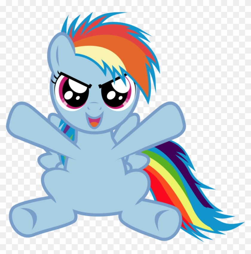Hug Filly Rainbow Dash By C H Loboguerrero C - Ainbow Dahs Hug #215154