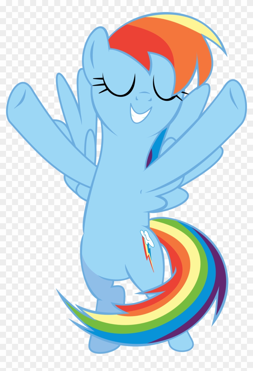 Twirling Rainbow Dash By Pinpoint44 Twirling Rainbow - Rainbow Dash #215171
