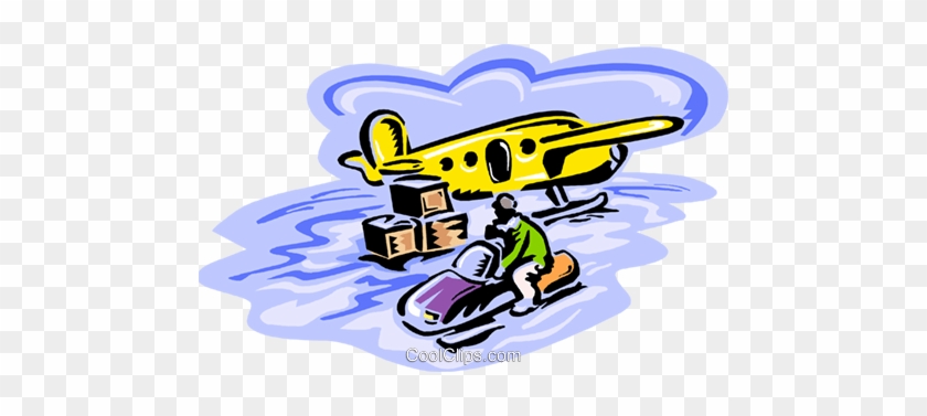 Snowmobile, Remote Transport Royalty Free Vector Clip - Snowmobile, Remote Transport Royalty Free Vector Clip #1362855