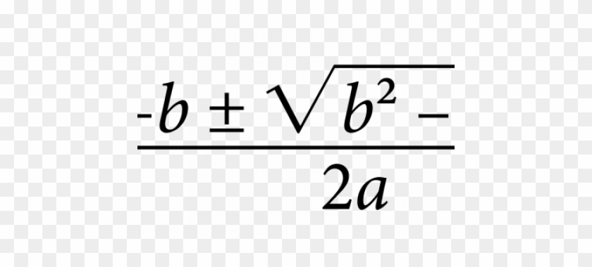 Algebra 2 Formulas Clip Art - Sridharacharya Rule #1363075