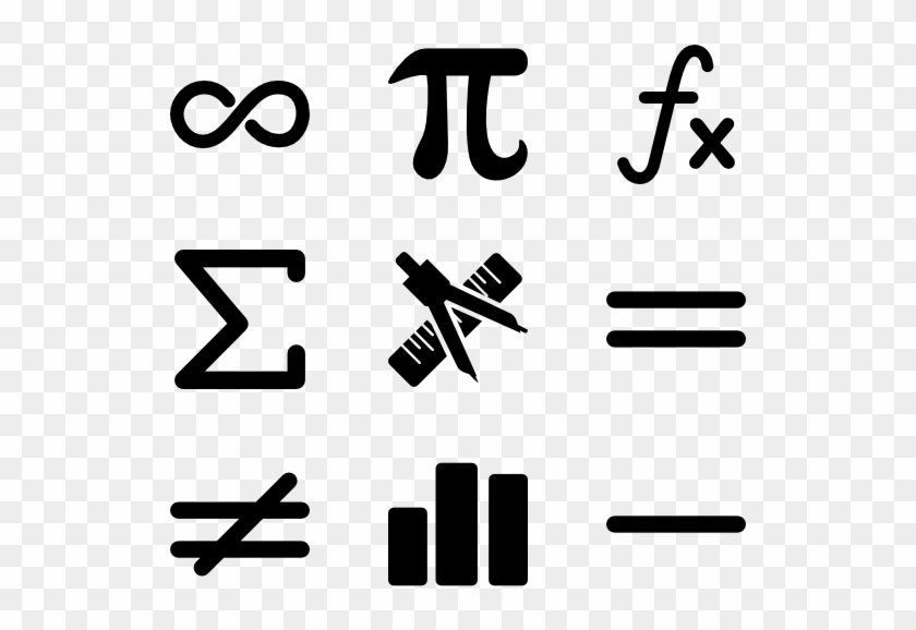 9 Mathematics Icon Packs Vector Icon Packs Svg Psd - Mathematics Icon #1363105