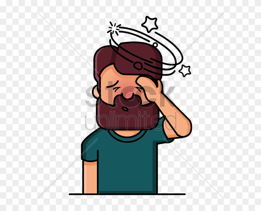 Man With Headache Clipart Headache Clip Art - Man With A Headache Clipart #1363204