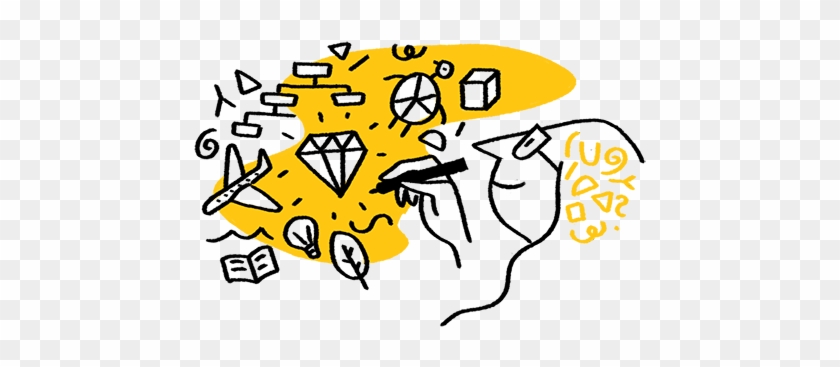 Confidence Drawing Simple Clip Art Freeuse Library - Draw Work #1363942
