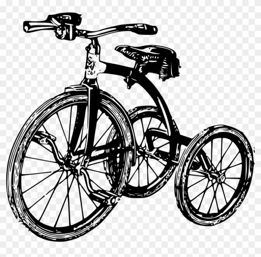 Christmas Graphics Bicycle Motorized Tricycle Motorcycle - Public Domain Images Trike #1364010