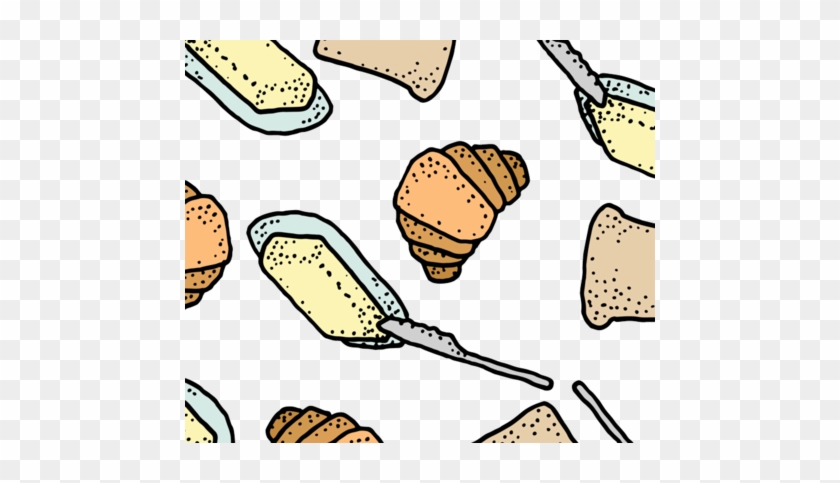 Colour Butter And Bread Fabric By Zverevaka On Spoonflower - Butter #1364212