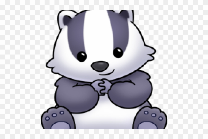 Honey Badger Clipart Cute - Badger Free Clip Art #1364238