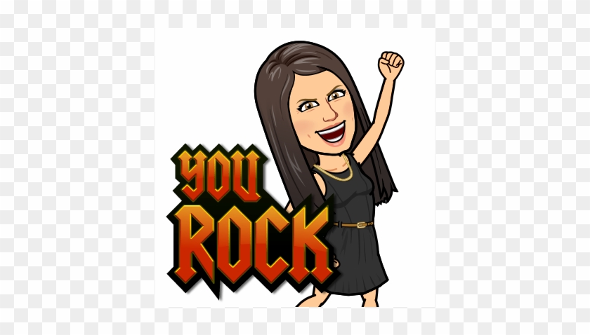 If You End Up Using These Great Items, Invite Me In - Bitmoji You Rock #1364356